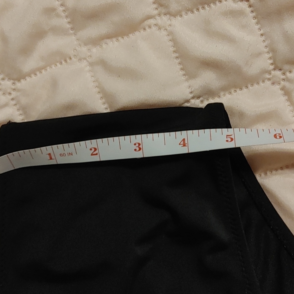 Cupshe Black Bikini Bottom Women's Size XXL Hi-Cut NWOT - Picture 5 of 6